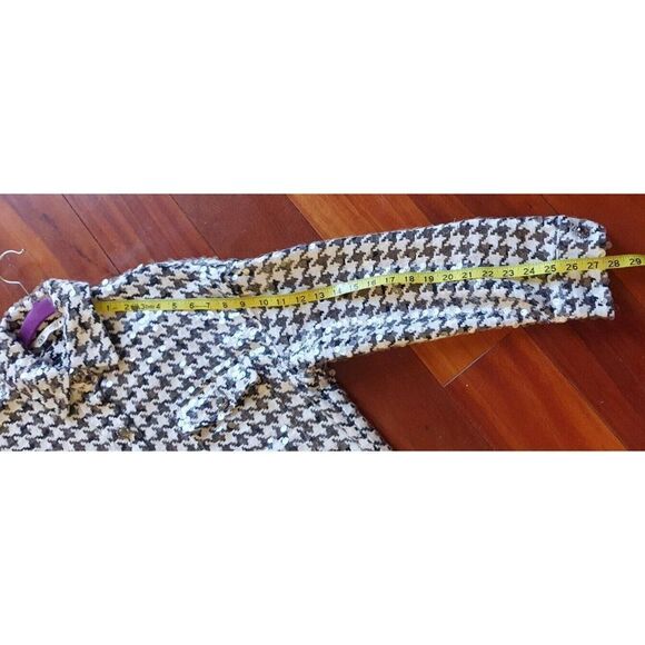 LIMITED EDITION Zara Houndstooth Overshirt, Sze M - Picture 13 of 15